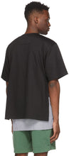 Juun.J Black Layered T-Shirt
