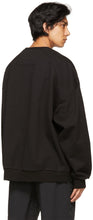 Juun.J Black MA-1 Pocket Sweatshirt