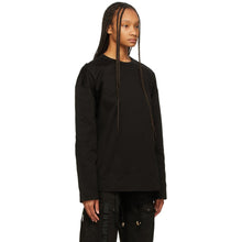 Juun.J Black 'Nouvelle Tendance' Long Sleeve T-Shirt