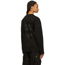 Juun.J Black 'Nouvelle Tendance' Long Sleeve T-Shirt