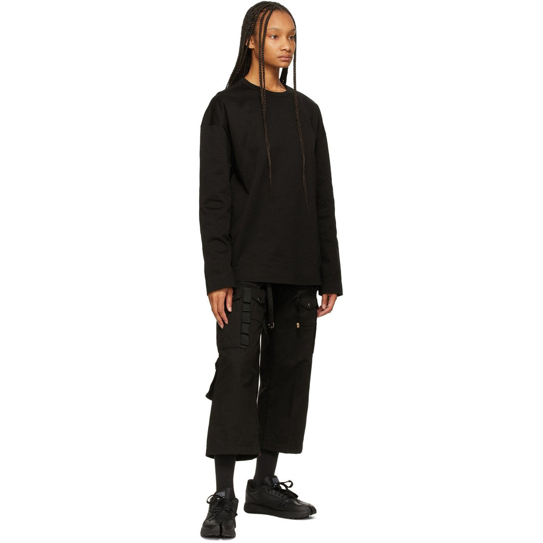 Juun.J Black 'Nouvelle Tendance' Long Sleeve T-Shirt