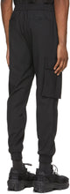 Juun.J Black Stretch Jogger Cargo Pants