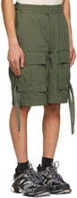 Juun.J Khaki Gurkha Pocket Shorts