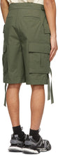 Juun.J Khaki Gurkha Pocket Shorts