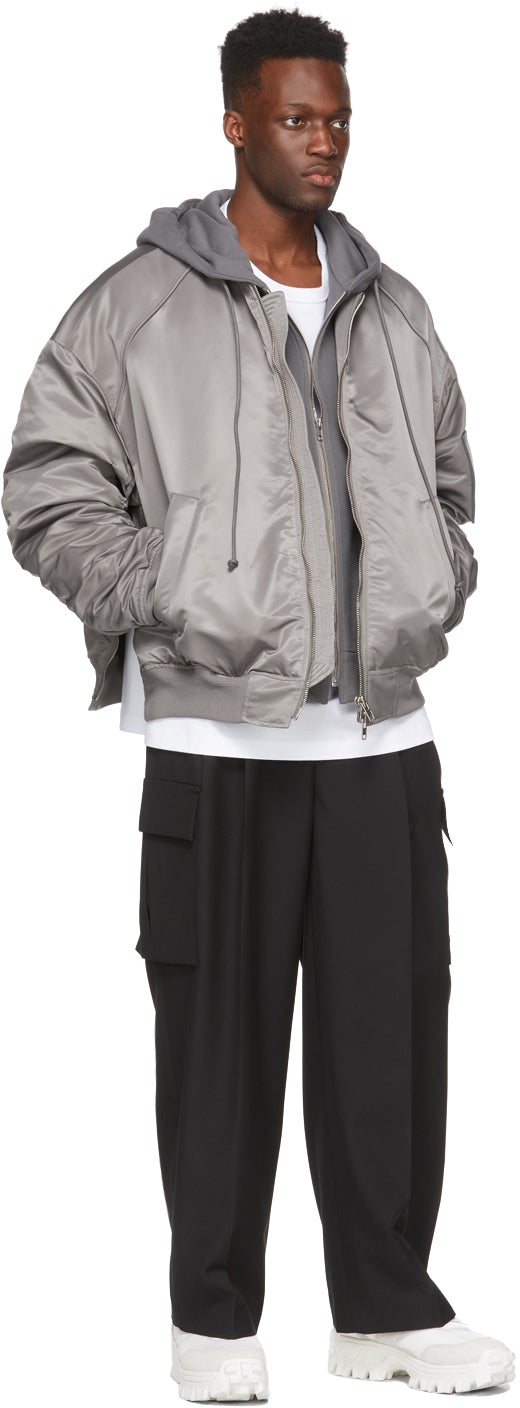 Juun.J White Logo Sleeve-Pocket T-Shirt