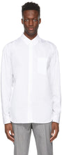Juun.J White Ruched Puckering Shirt - Jun.J Blanc Chemise froncée - juun.j 화이트 루슈 셔츠를 망쳤다