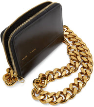 KARA Black Large Bike Shoulder Bag