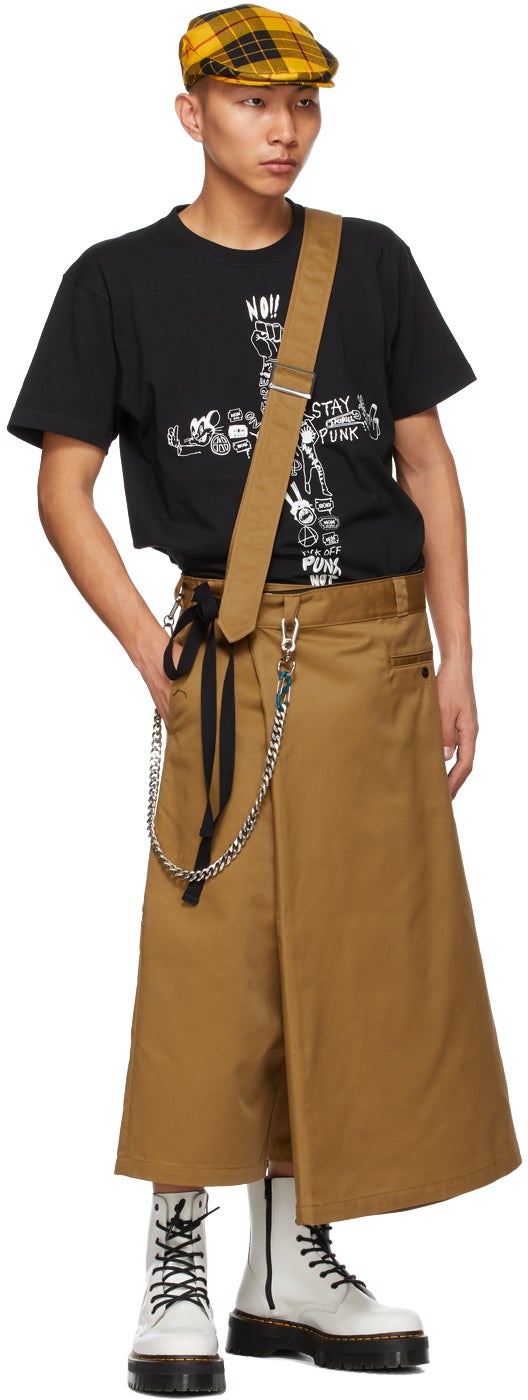 KIDILL Black 'Art of Punk' T-Shirt