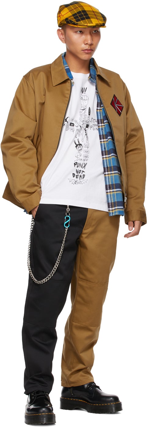 KIDILL White 'Art of Punk' T-Shirt