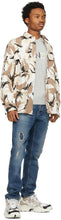 Kenzo Beige Tropic Camo Over Shirt