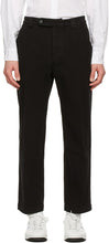 Kenzo Black Cropped Trousers - Pantalon recadré noir Kenzo - 켄조 블랙 자른 바지