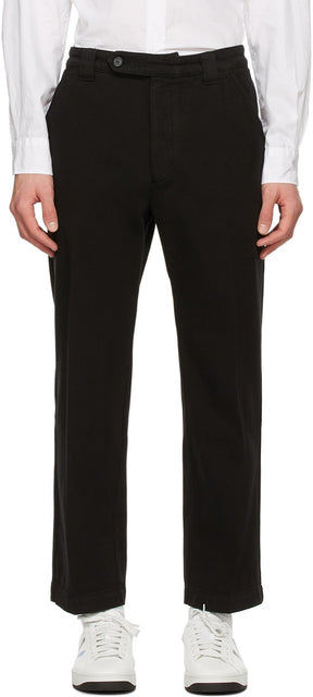 Kenzo Black Cropped Trousers - Pantalon recadré noir Kenzo - 켄조 블랙 자른 바지