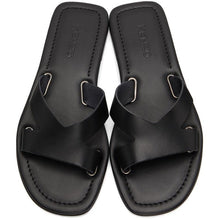 Kenzo Black Opanka Flat Sandals