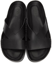 Kenzo Black Opanka Sandals