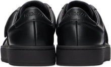 Kenzo Black Velcro Kourt Scratch Sneakers