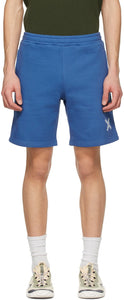 Kenzo Blue Fleece Sport 'Little X' Shorts - Kenzo Blue Fleece Sport 'Little X' Short - Kenzo Blue Fleece Sport 'Little X'반바지