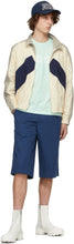 Kenzo Blue Gabardine Casual Shorts