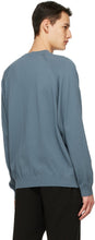 Kenzo Blue Oversized Tiger Crest Sweater