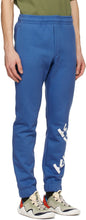 Kenzo Blue Sport Logo Lounge Pants