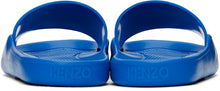 Kenzo Blue Tiger Pool Slides