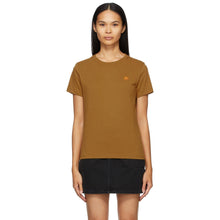 Kenzo Brown Tiger Crest T-Shirt - T-shirt de crête de tigre brun kenzo - 켄조 브라운 타이거 크레스트 티셔츠