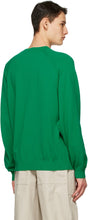 Kenzo Green Oversized Tiger Crest Sweater