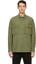 Kenzo Green Poplin Casual Shirt - Kenzo Green Poplin Casual Shirt - 켄조 그린 포플린 캐주얼 셔츠