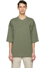 Kenzo Green Wool Tiger Crest T-Shirt - T-shirt de crête de tigre de laine verte kenzo - 켄조 녹색 양모 타이거 크레스트 티셔츠