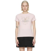 Kenzo Pink Classic Tiger T-Shirt - T-shirt de tigre classique rose kenzo rose - 켄조 핑크 클래식 타이거 티셔츠