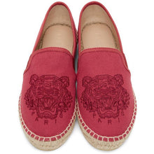 Kenzo Red Classic Tiger Espadrilles - Kenzo Red Classic Tiger Espadrilles - 켄조 레드 클래식 호랑이 Espadrilles