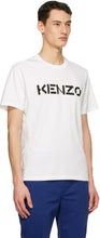 Kenzo White Logo T-Shirt