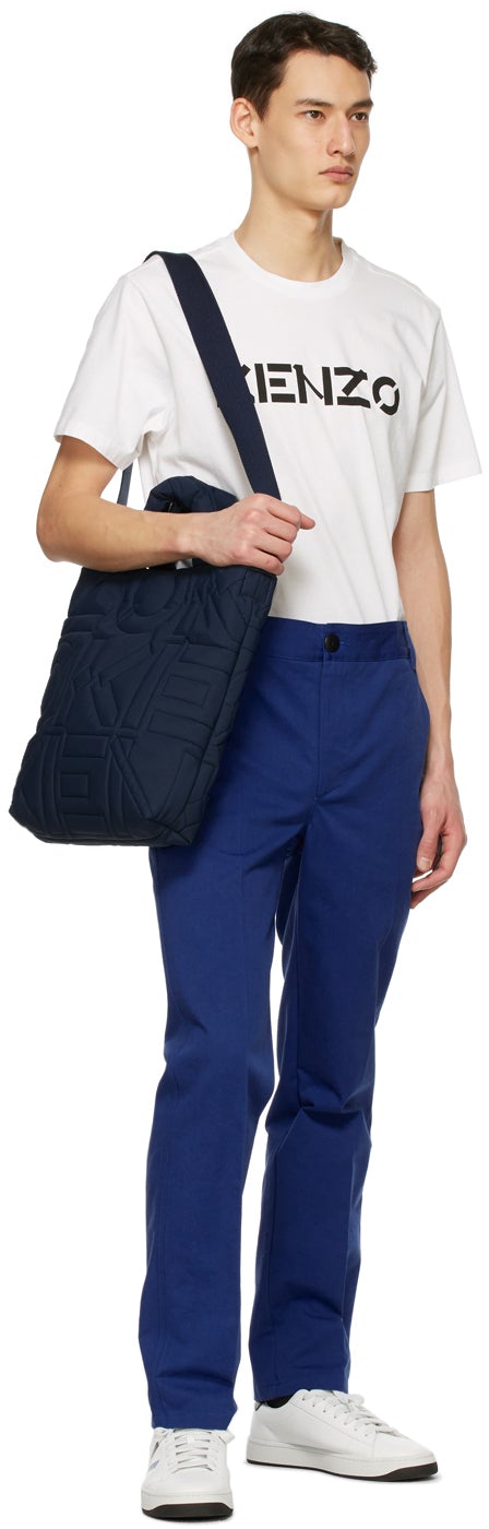 Kenzo White Logo T-Shirt