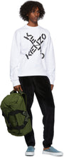 Kenzo White Sport Big X Sweatshirt