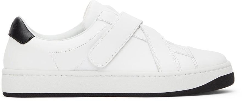 Kenzo White Velcro Kourt Scratch Sneakers – BlackSkinny