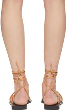 Khaite Beige 'The Lyon' Sandals