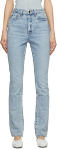 Khaite Blue Daria Jeans