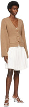 Khaite Off-White CrÃªpe 'The Isabelle' Shorts