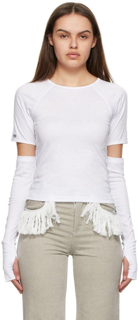 Kijun White Tosi T-Shirt - T-shirt Tosi Blanc Kijun - Kijun White Tosi 티셔츠