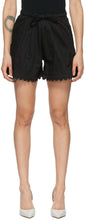 Kika Vargas Black Scalloped Elsie Shorts - Kika Vargas Black Scalloped Elsie Shorts - Kika Vargas Black Scalloped Elsie 반바지