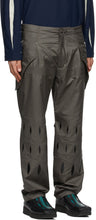 Kiko Kostadinov Grey Embroidered Arcadia Trousers