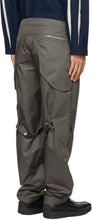 Kiko Kostadinov Grey Embroidered Arcadia Trousers