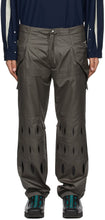 Kiko Kostadinov Grey Embroidered Arcadia Trousers - Pantalon arcadia brodé gris Kiko Kostadinov Grey - Kiko Kostadinov 그레이 수 놓은 아카디아 바지