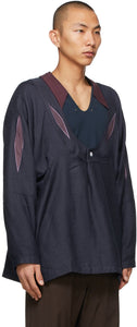 Kiko Kostadinov Navy Arcadia Shirt