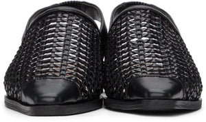 Kim Matin Black Sharp Edge Mules