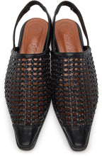 Kim Matin Black Sharp Edge Mules