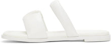 Kim Matin White Bold Strap Sandals