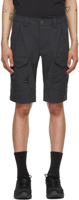 KlÃ¤ttermusen Black Grimner Shorts - Klättermusen noir sombre short - klÃ¡ttermusen 블랙 그리미터 반바지