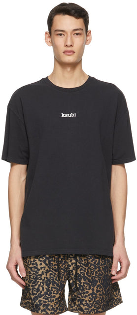 Ksubi Black Bright Dream Biggie T-Shirt - Ksubi Black Dream Bright Dream Biggie T-shirt - ksubi 검은 밝은 꿈의 빅티 티셔츠