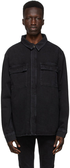 Ksubi Black Snakebite Shirt - Chemise Ksubi Black Snakebite - ksubi 검은 뱀 셔츠 셔츠