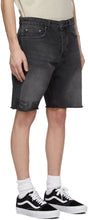 Ksubi Black Wolf Klash Shorts